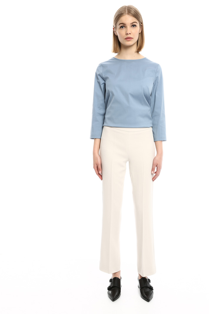 Pantaloni con zip laterale Intrend Pantaloni con zip laterale Intrend