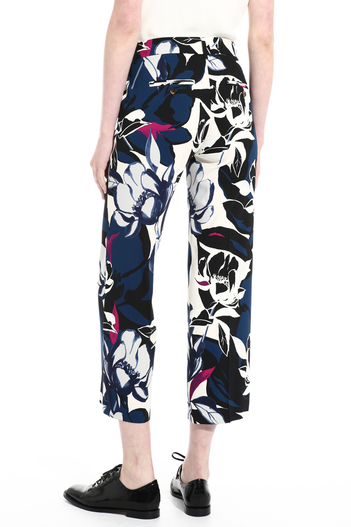 Regular fit viscose trousers Intrend Regular fit viscose trousers Intrend