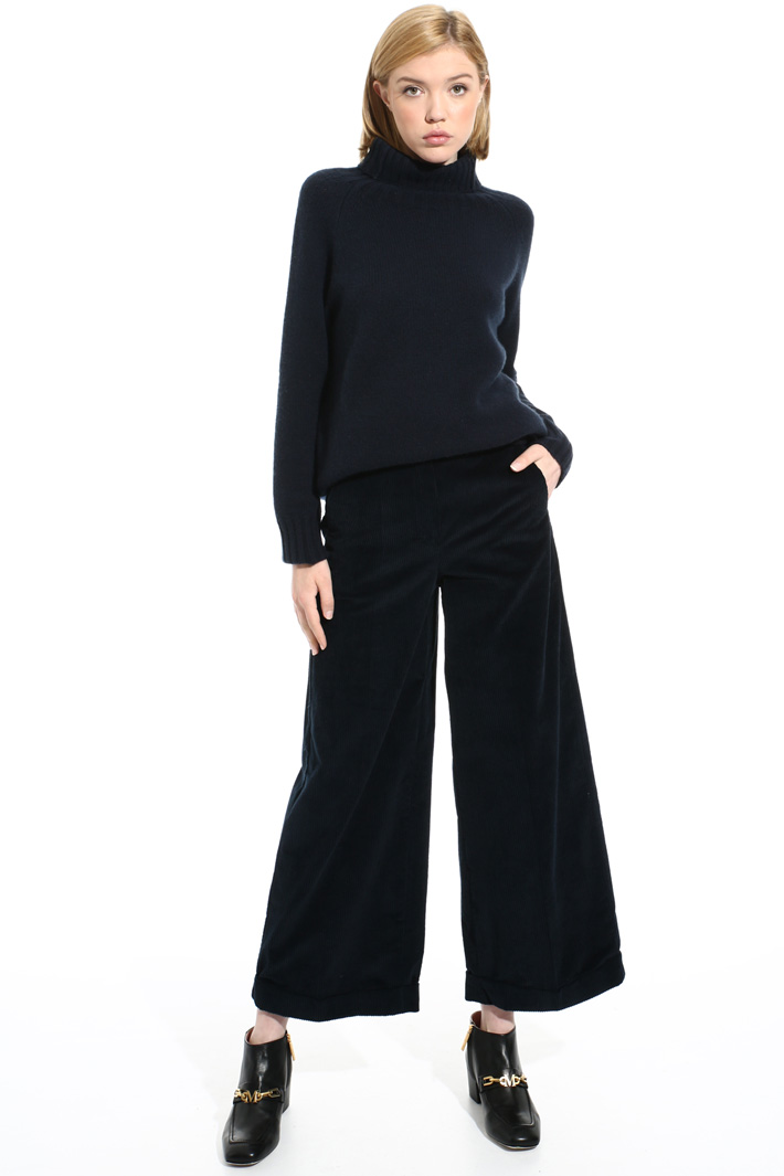 Cotton velvet trousers Intrend Cotton velvet trousers Intrend