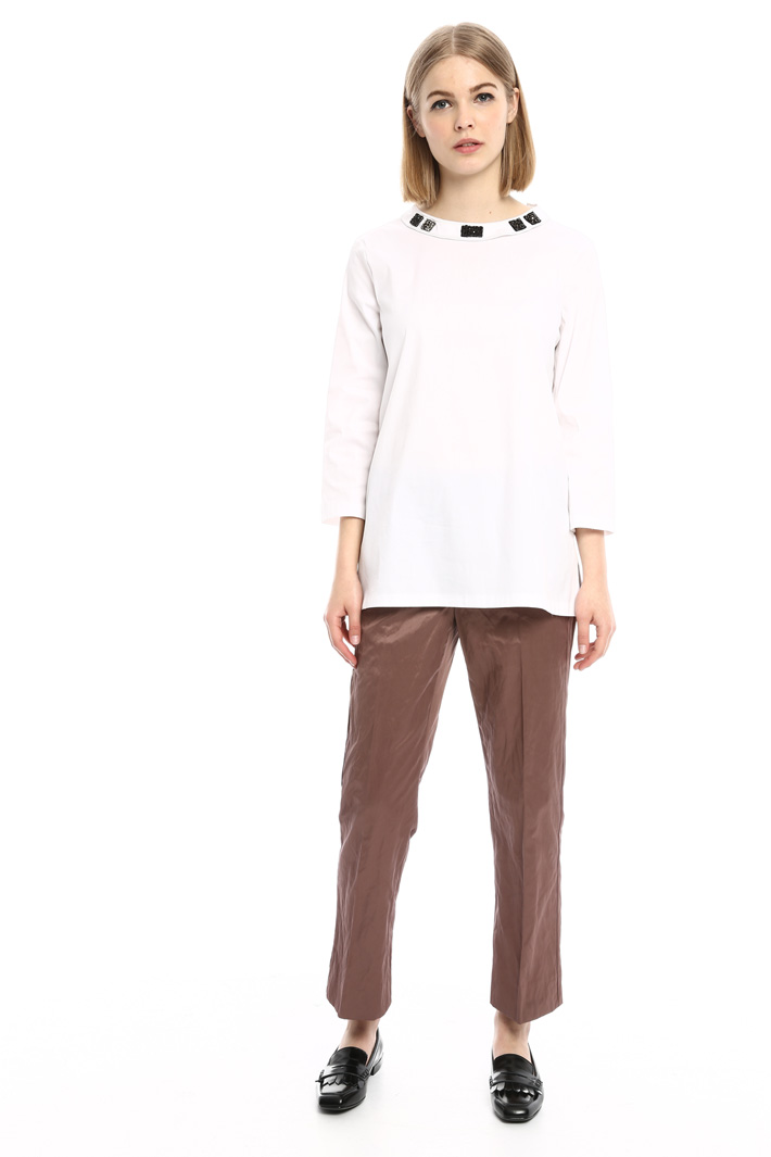 Casacca con collo bijoux Intrend Casacca con collo bijoux Intrend