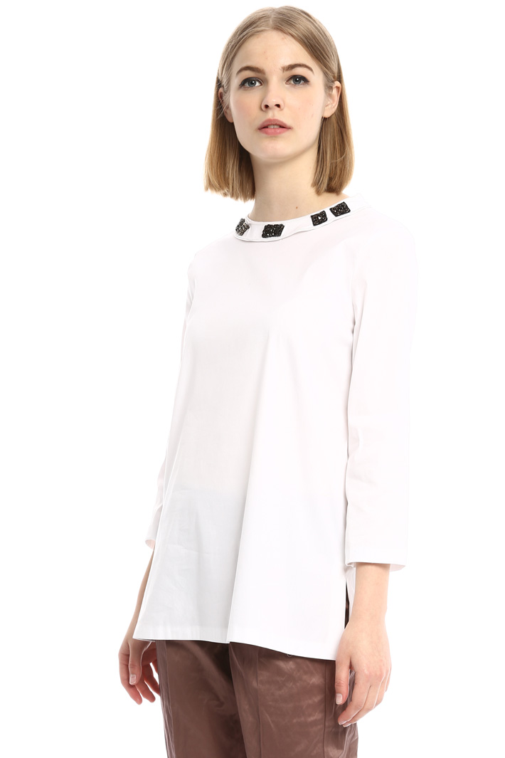 Casacca con collo bijoux Intrend Casacca con collo bijoux Intrend