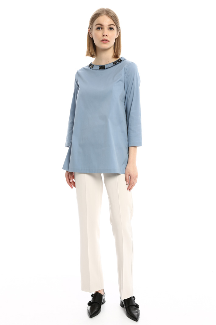 Casacca con collo bijoux Intrend Casacca con collo bijoux Intrend