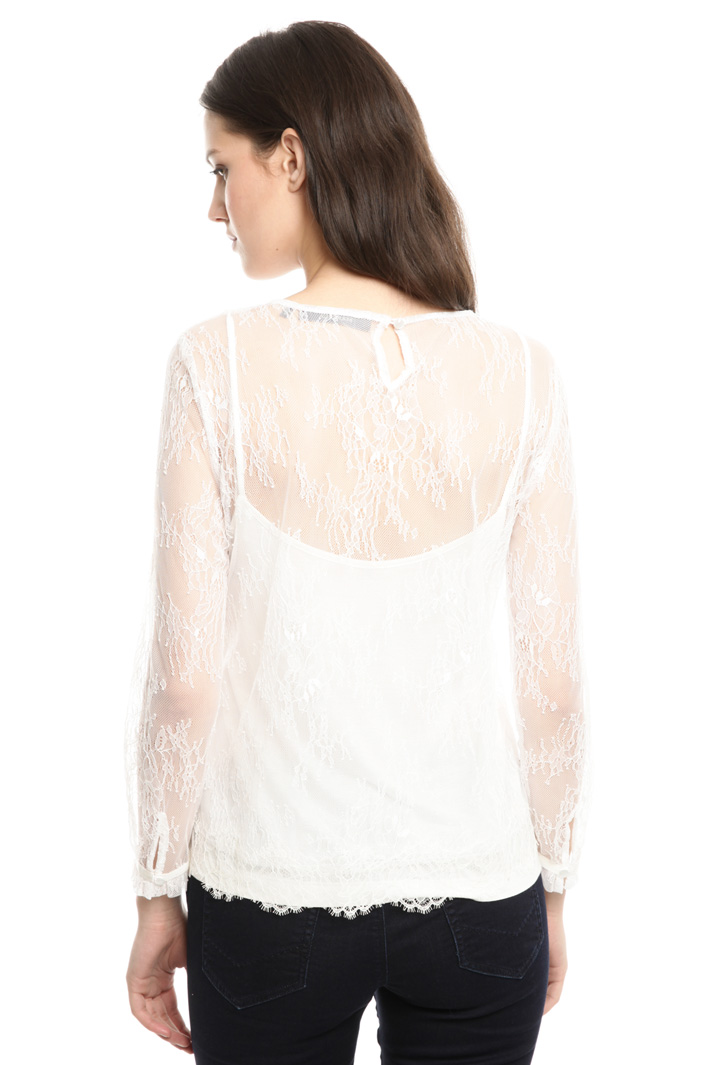Casacca in pizzo con top Intrend Casacca in pizzo con top Intrend