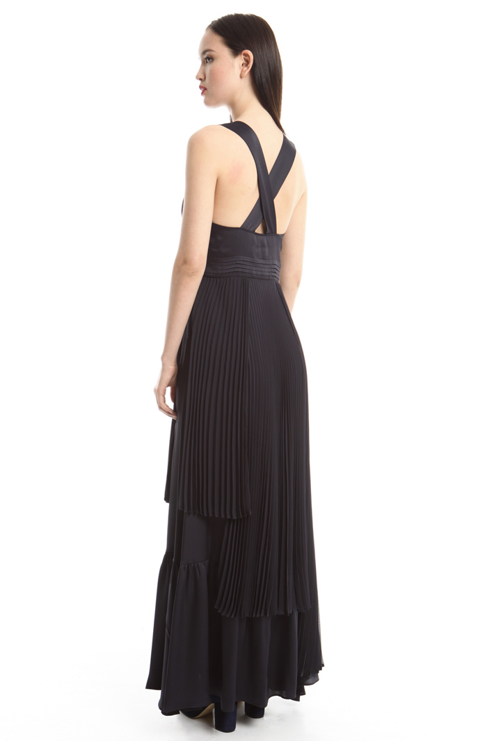 Abito in twill e crepe Intrend Abito in twill e crepe Intrend