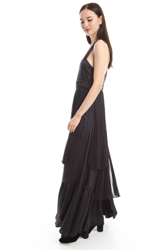 Abito in twill e crepe Intrend Abito in twill e crepe Intrend