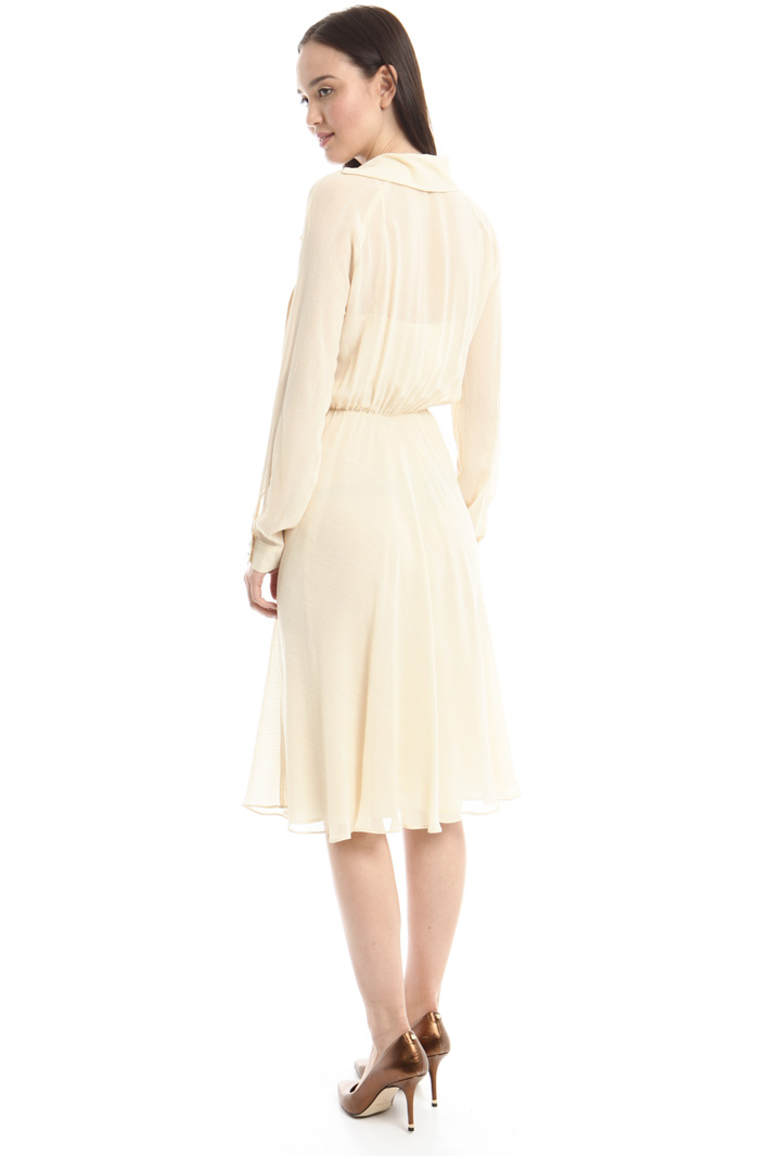 Lamé creponne dress Intrend Lamé creponne dress Intrend