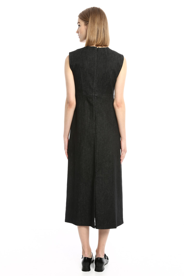 Abito smanicato in denim Intrend Abito smanicato in denim Intrend