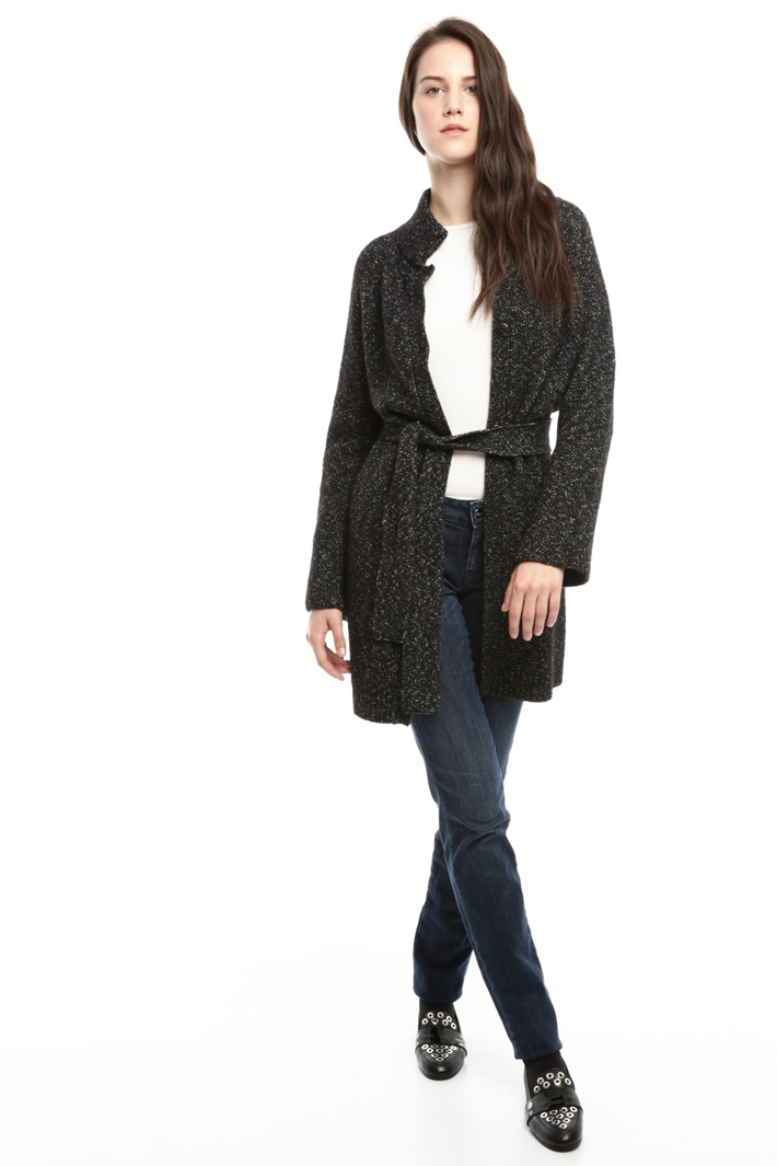 Belted wool coat Intrend Belted wool coat Intrend