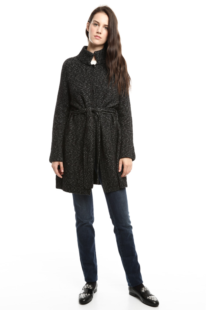 Belted wool coat Intrend Belted wool coat Intrend