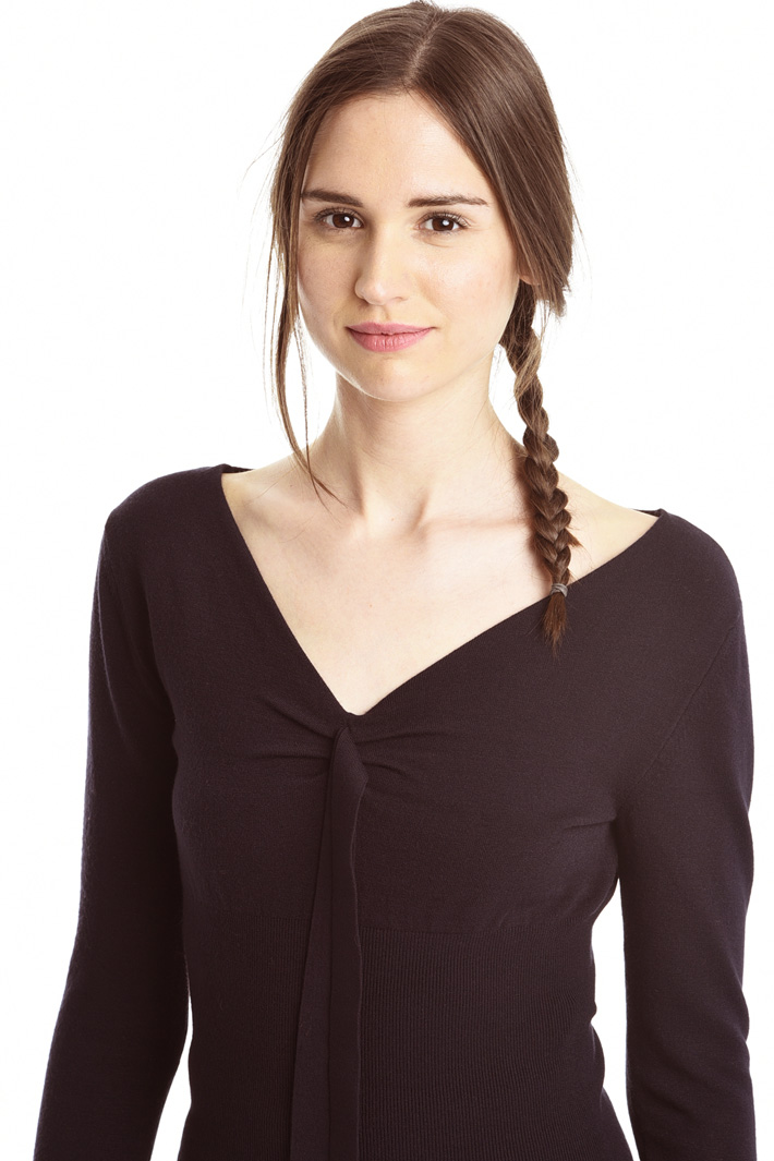Maglia aderente in viscosa Intrend Maglia aderente in viscosa Intrend