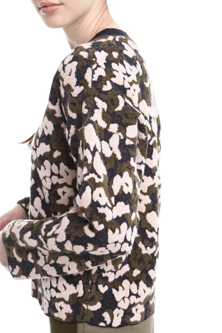 Maglia jacquard in lana Intrend Maglia jacquard in lana Intrend