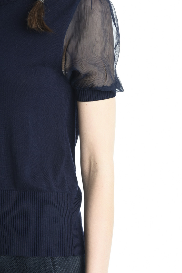 Maglia con manica in seta Intrend Maglia con manica in seta Intrend