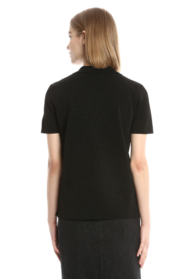 Polo in misto lana e lurex Intrend Polo in misto lana e lurex Intrend