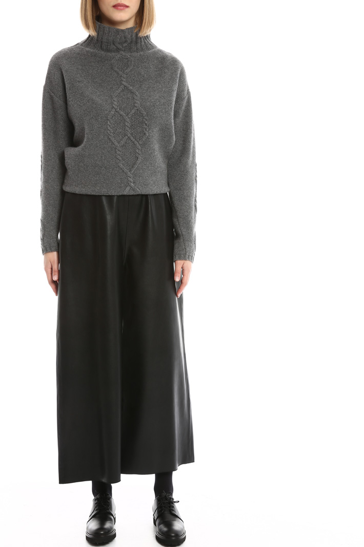Pantaloni palazzo spalmati Intrend Pantaloni palazzo spalmati Intrend