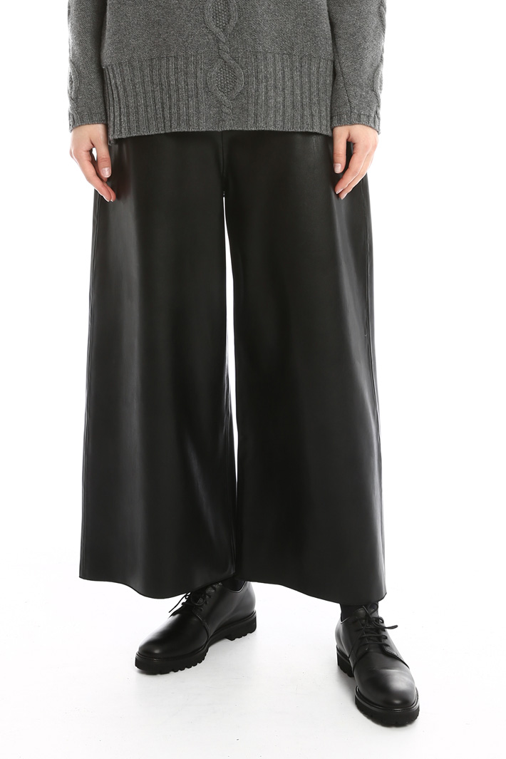 Pantaloni palazzo spalmati Intrend Pantaloni palazzo spalmati Intrend