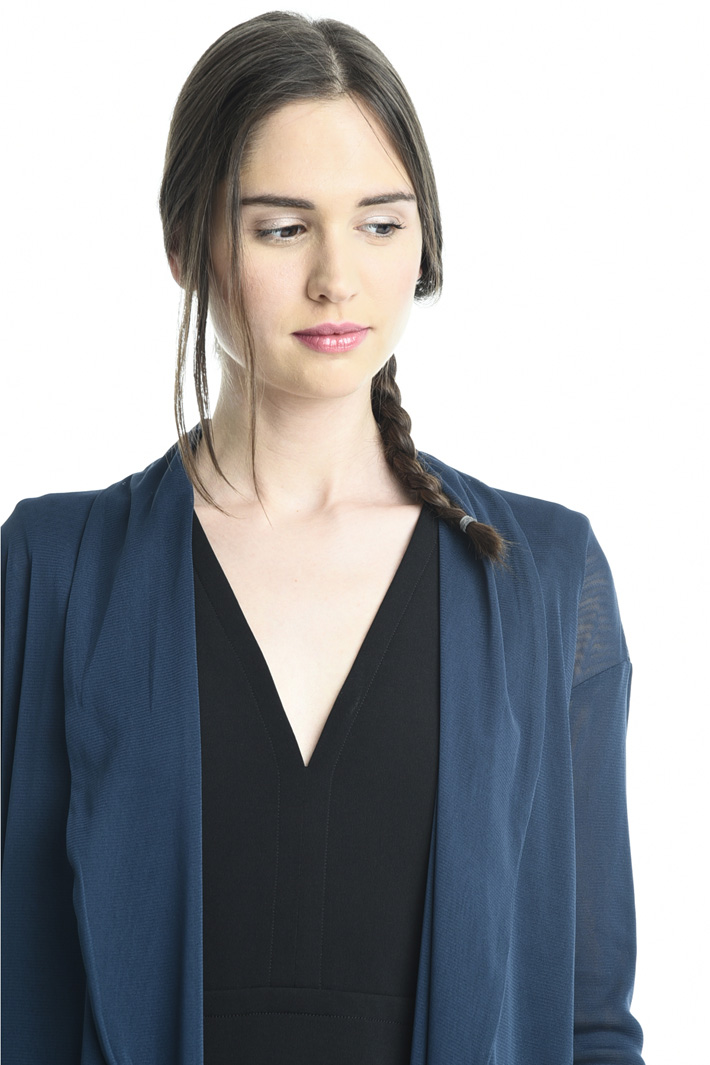 Stretch tulle duster coat Intrend Stretch tulle duster coat Intrend