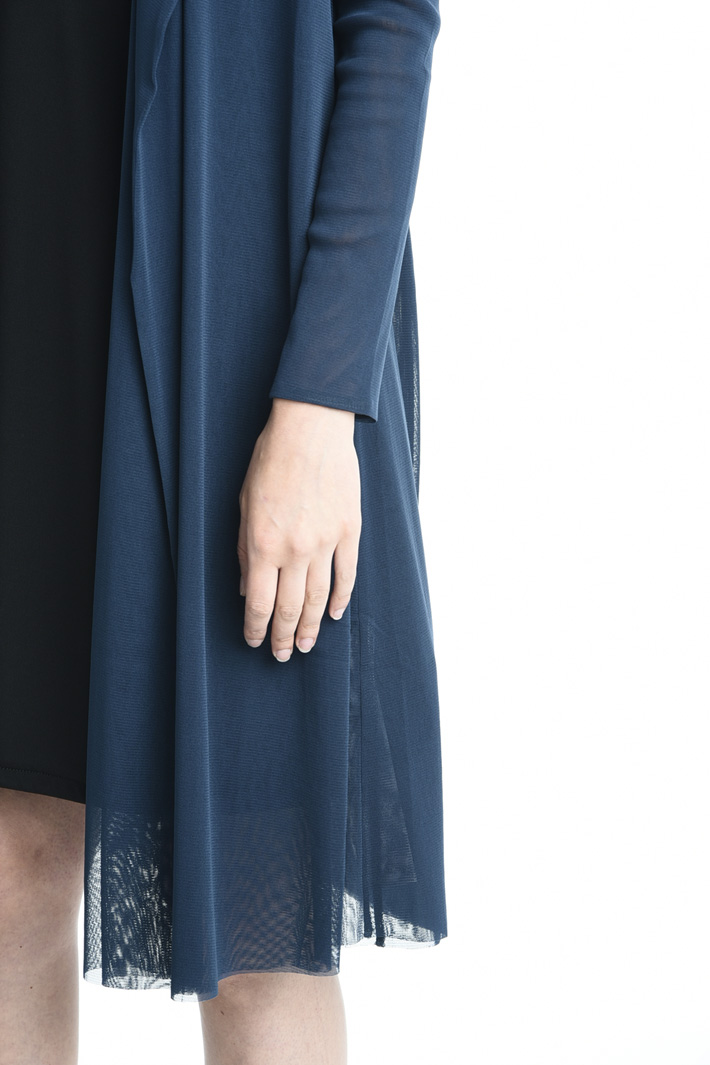 Stretch tulle duster coat Intrend Stretch tulle duster coat Intrend