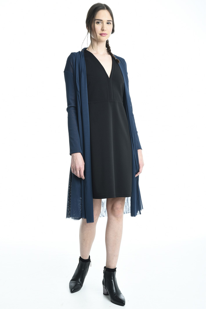 Stretch tulle duster coat Intrend Stretch tulle duster coat Intrend