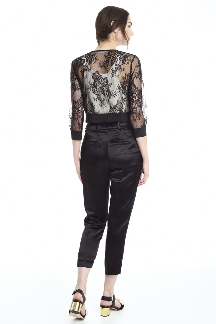 Lace and tulle jacket Intrend Lace and tulle jacket Intrend
