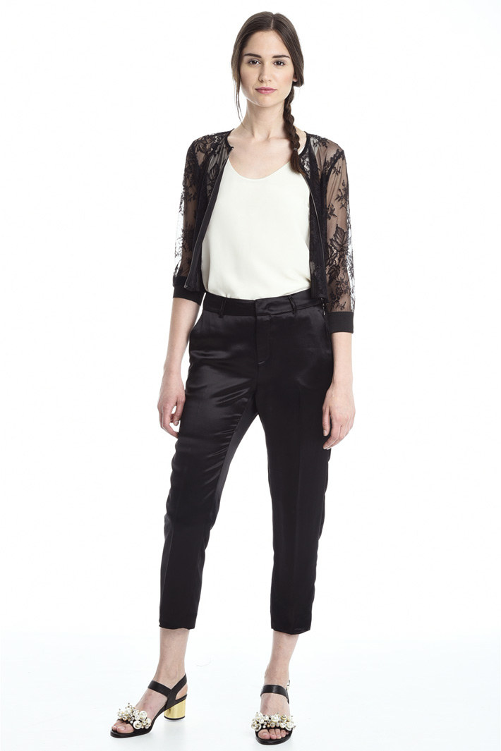 Lace and tulle jacket Intrend Lace and tulle jacket Intrend