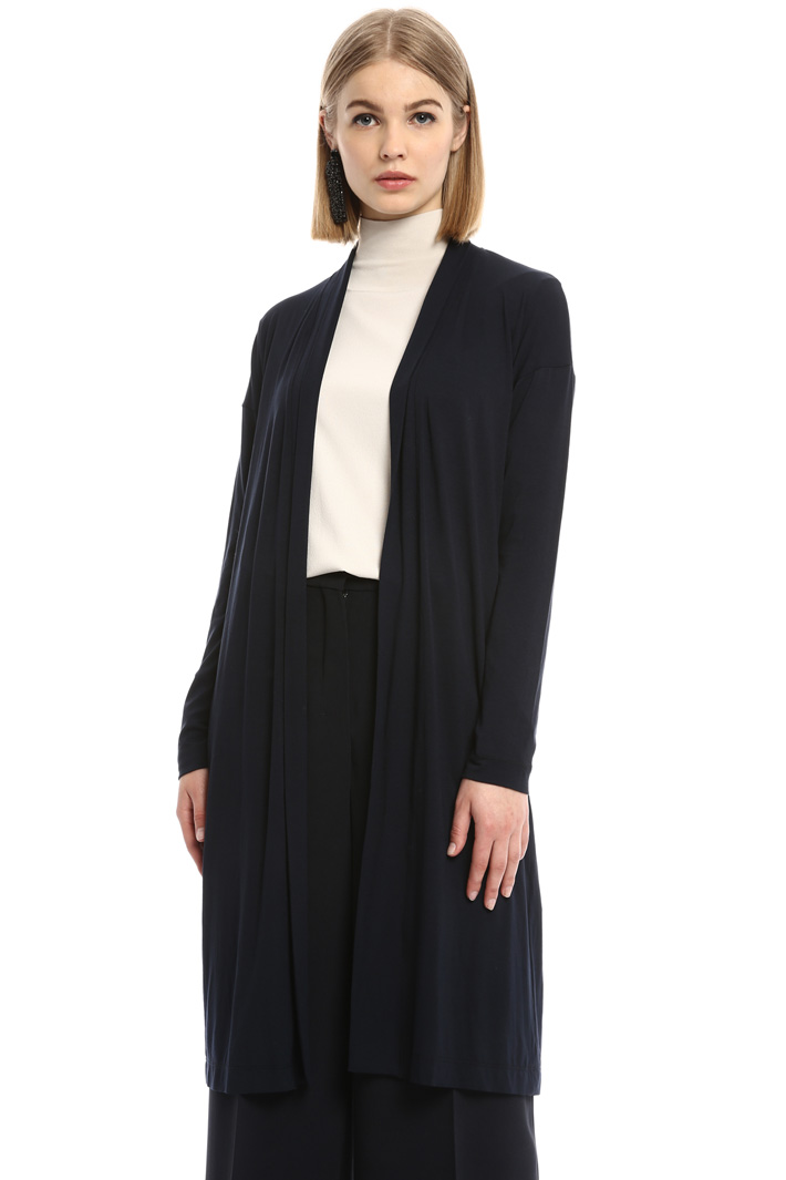 Cardigan lungo in jersey Intrend Cardigan lungo in jersey Intrend