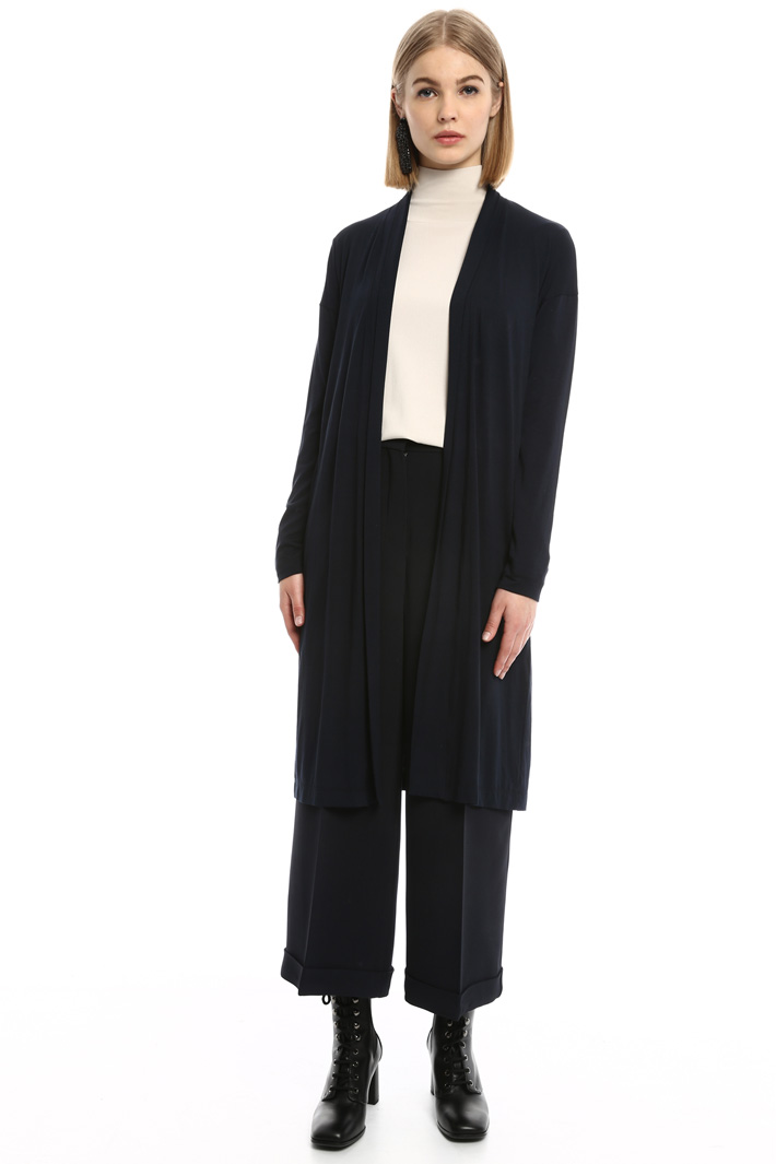 Cardigan lungo in jersey Intrend Cardigan lungo in jersey Intrend