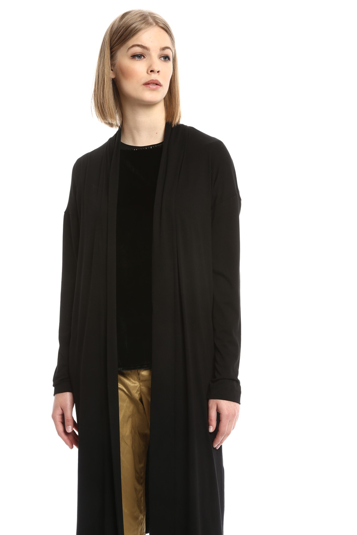 Cardigan lungo in jersey Intrend Cardigan lungo in jersey Intrend