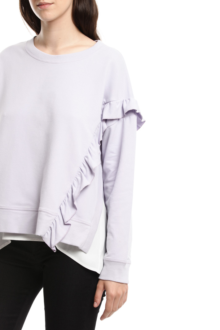 Sweatshirt with matching top Intrend Sweatshirt with matching top Intrend