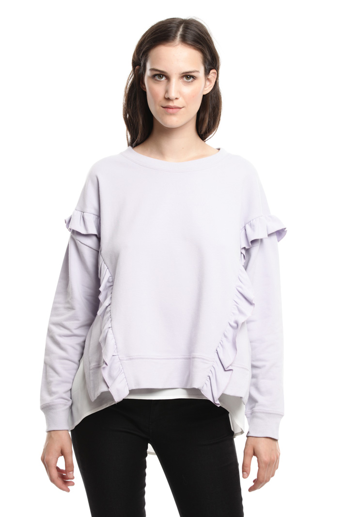 Sweatshirt with matching top Intrend Sweatshirt with matching top Intrend