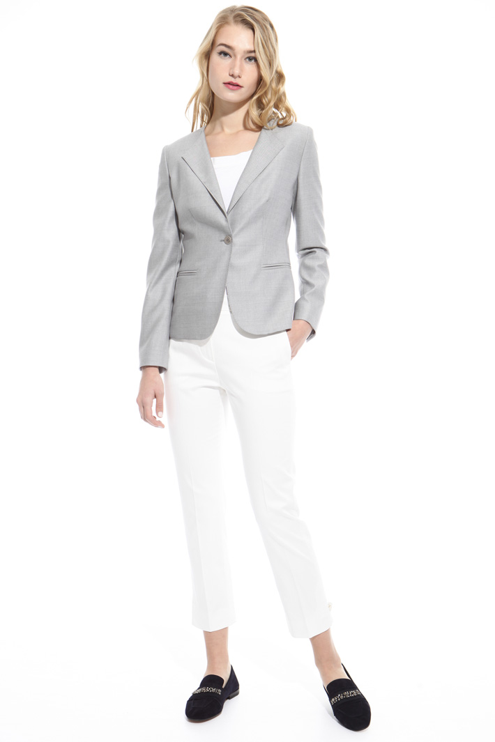 Wool and silk blazer Intrend Wool and silk blazer Intrend