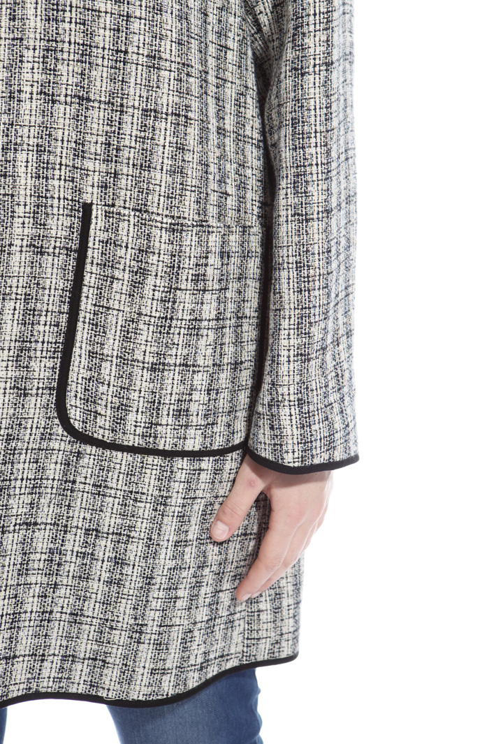 Interwoven duster coat Intrend Interwoven duster coat Intrend