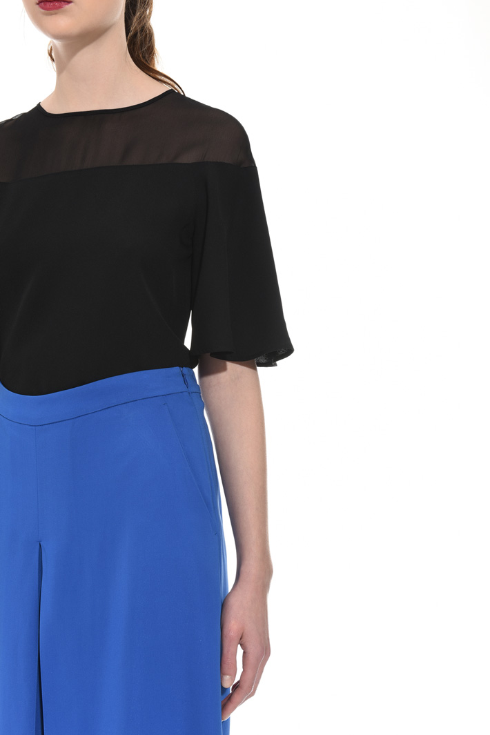 Divided skirt in cady Intrend Divided skirt in cady Intrend