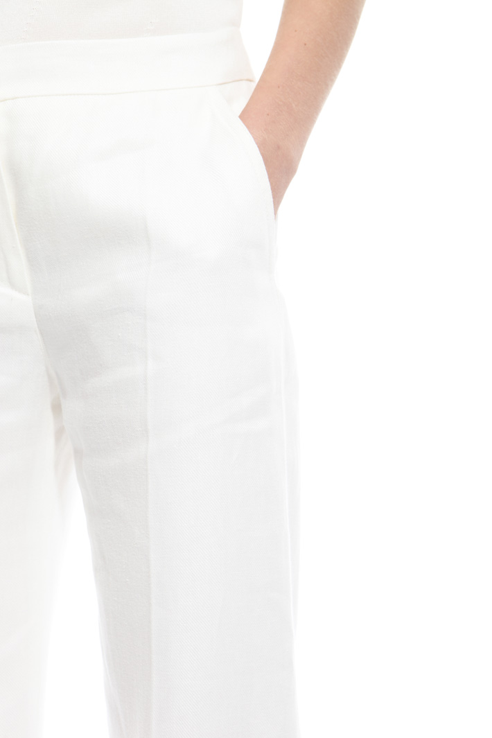 Linen palazzo trousers Intrend Linen palazzo trousers Intrend