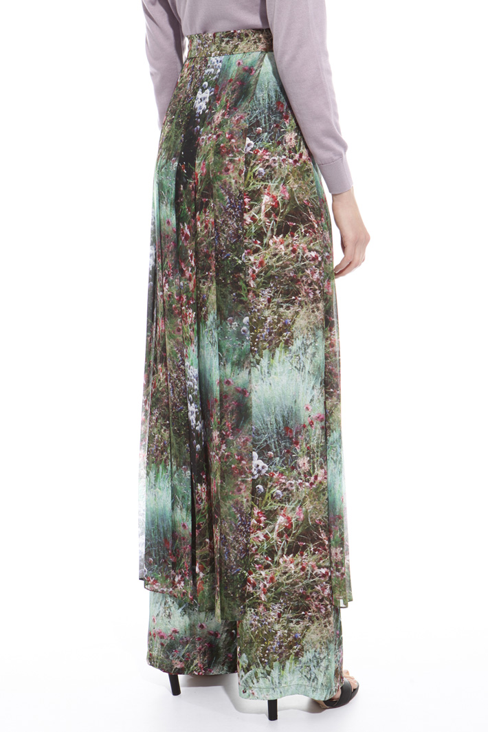 Pure silk palazzo trousers Intrend Pure silk palazzo trousers Intrend