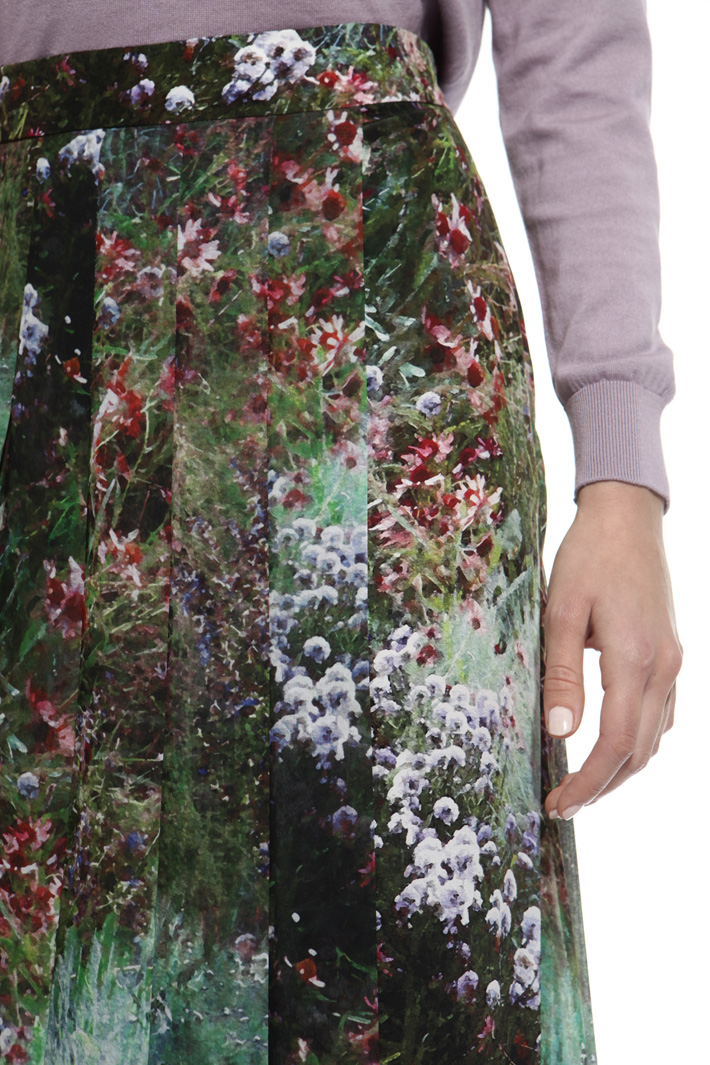 Pure silk palazzo trousers Intrend Pure silk palazzo trousers Intrend