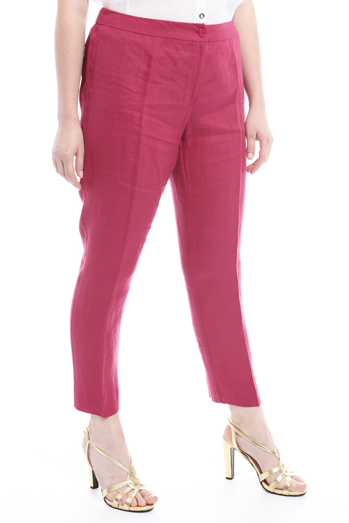 Pantaloni in puro lino Intrend Pantaloni in puro lino Intrend