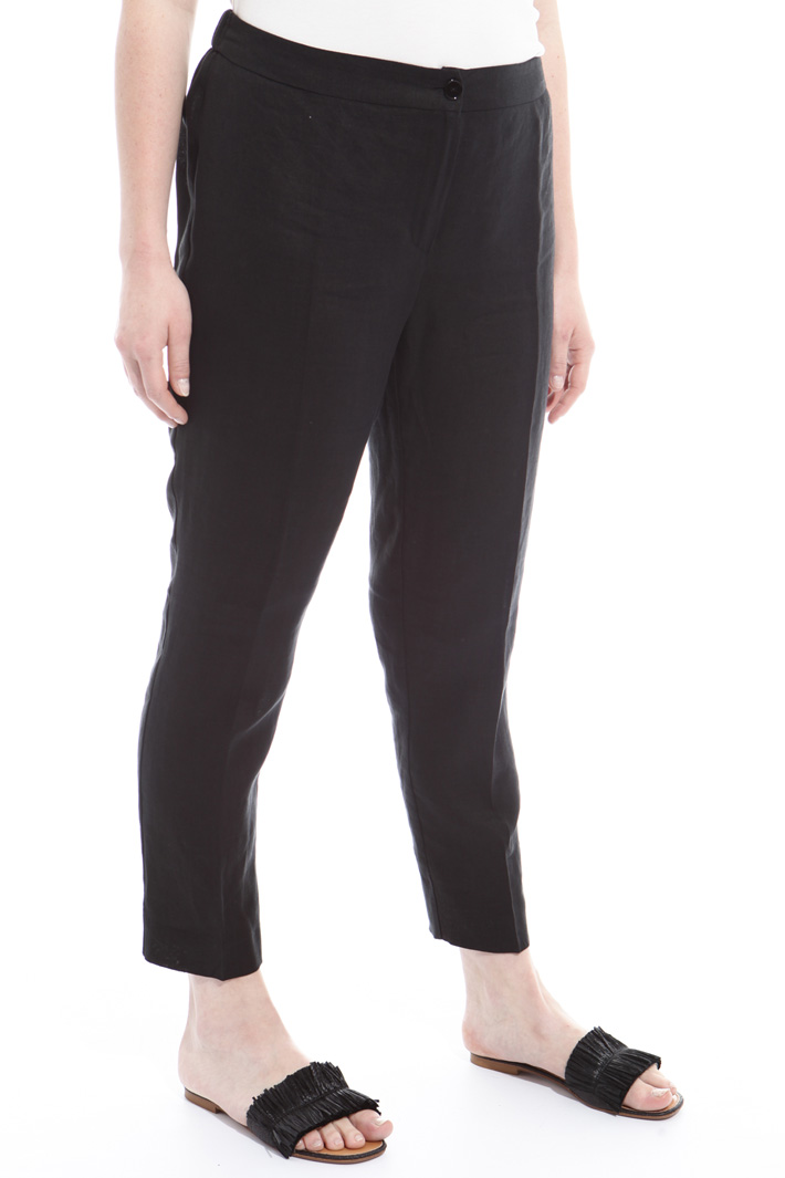 Pantaloni in puro lino Intrend Pantaloni in puro lino Intrend