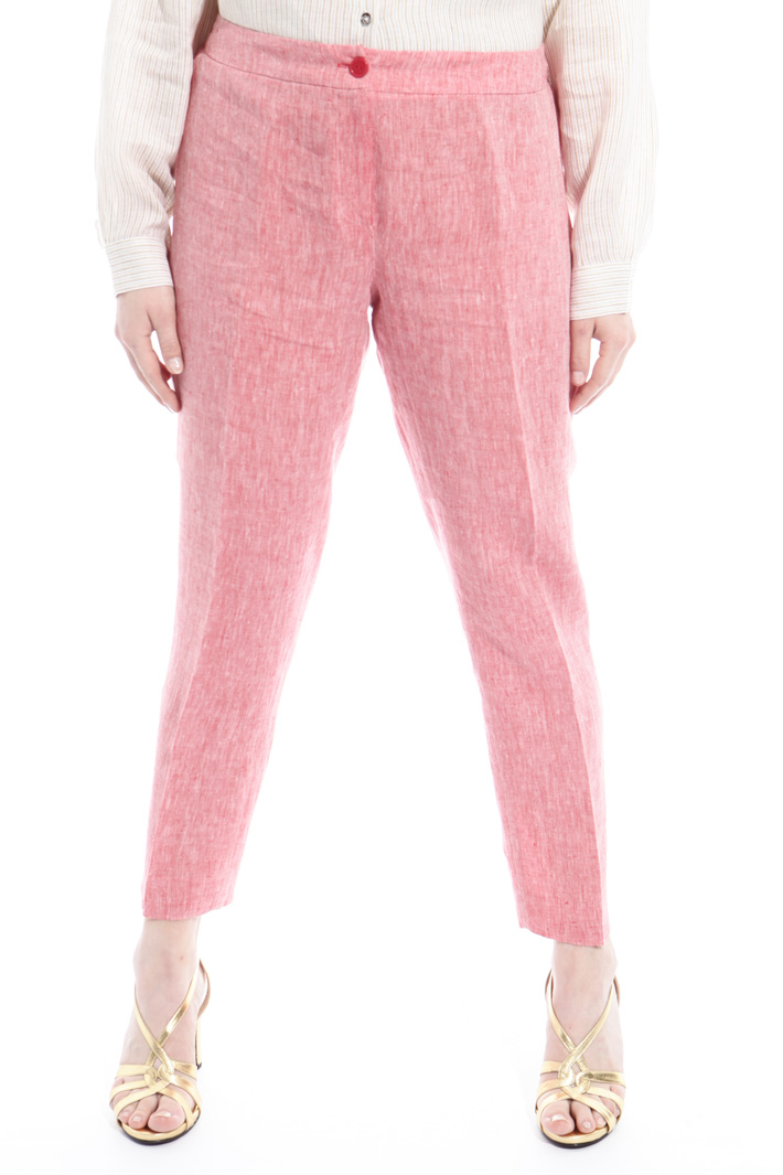 Pantalone in lino fiammato Intrend Pantalone in lino fiammato Intrend