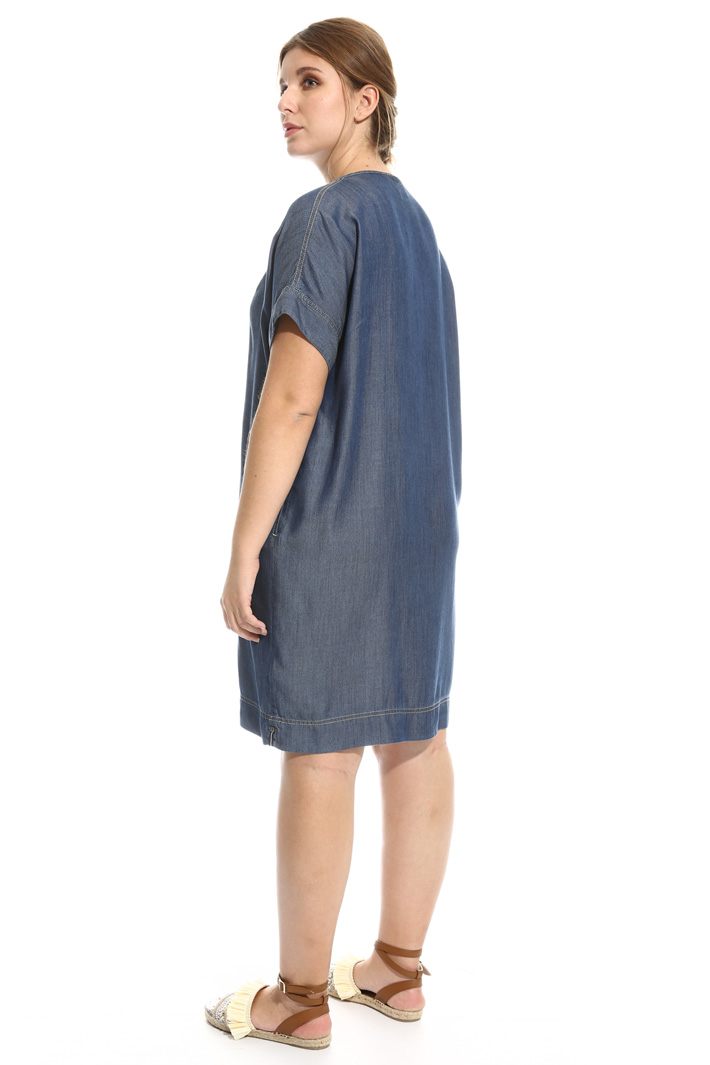 Abito in tencel denim Intrend Abito in tencel denim Intrend