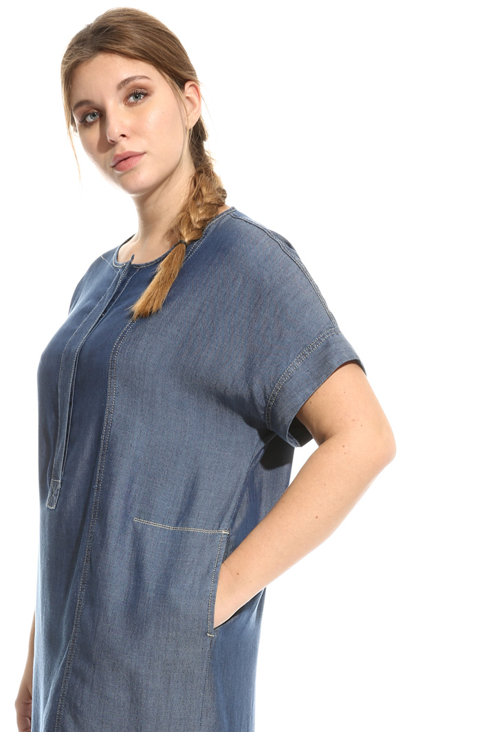 Abito in tencel denim Intrend Abito in tencel denim Intrend