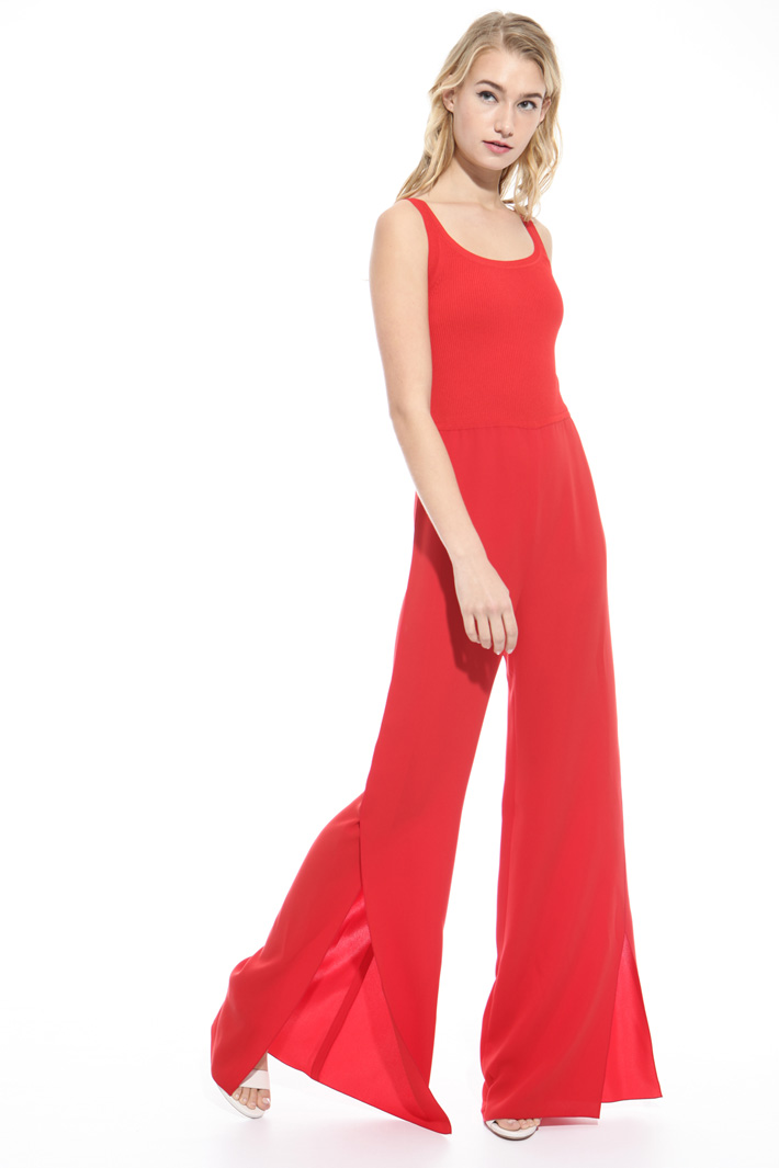 Long viscose jumpsuit Intrend Long viscose jumpsuit Intrend