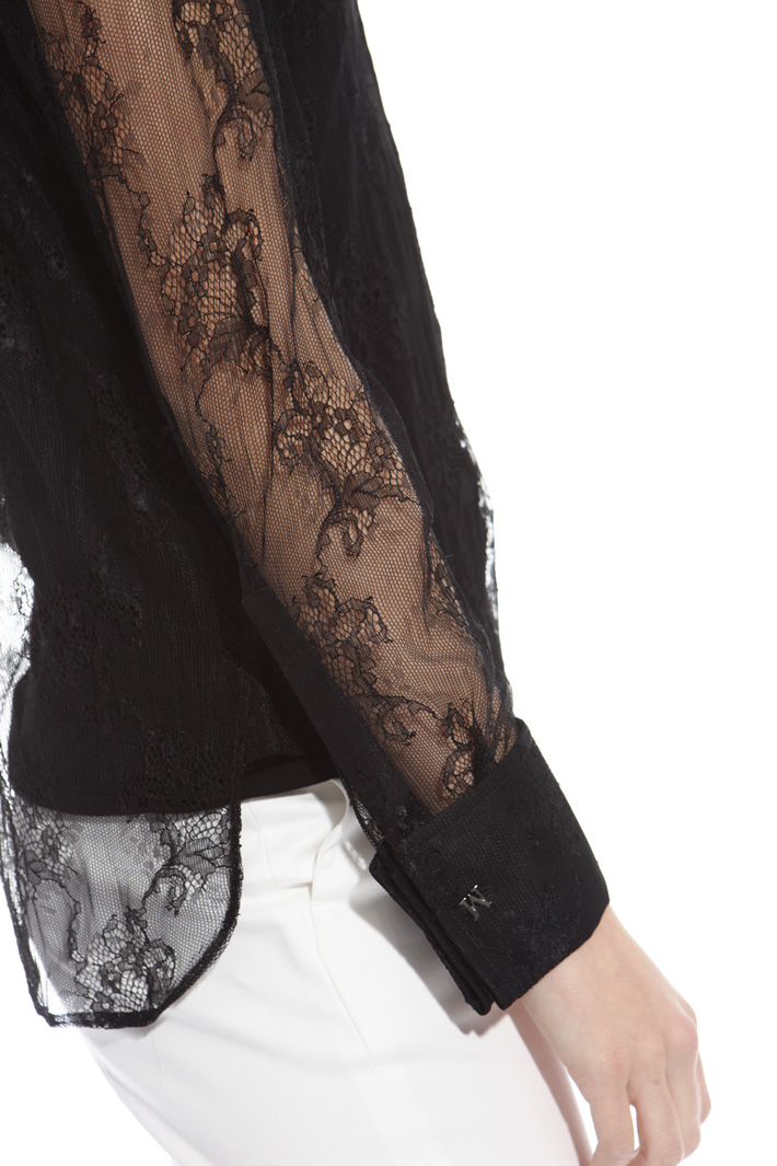 Camicia in pizzo chantilly Intrend Camicia in pizzo chantilly Intrend
