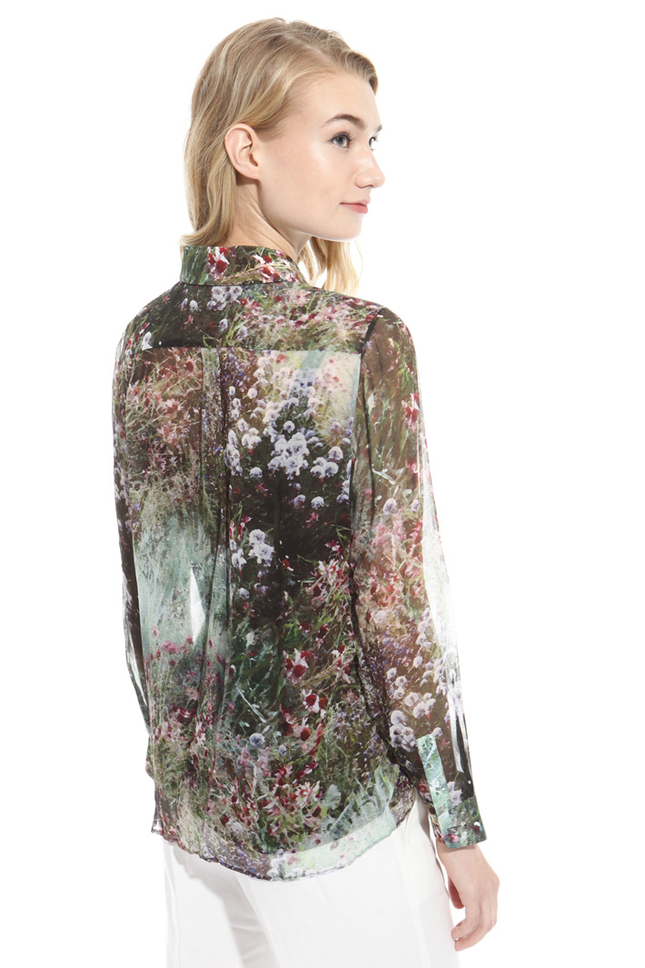 Silk georgette shirt Intrend Silk georgette shirt Intrend