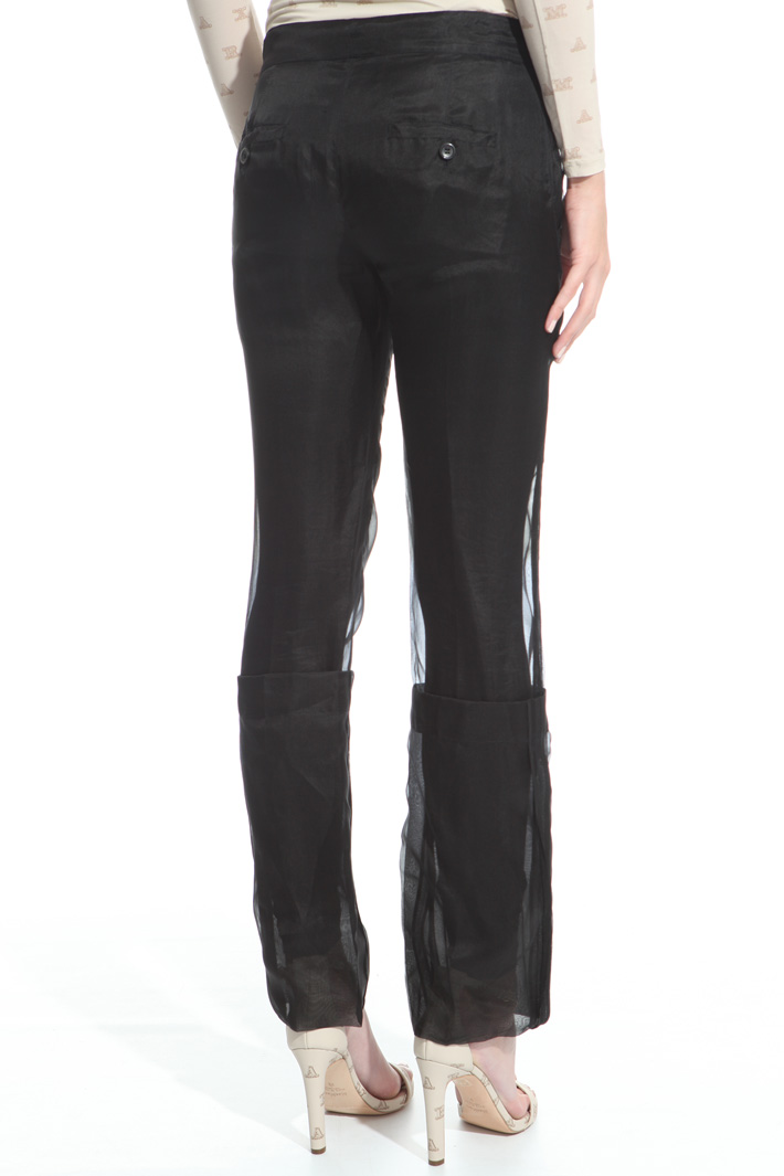 Silk organza trousers Intrend Silk organza trousers Intrend