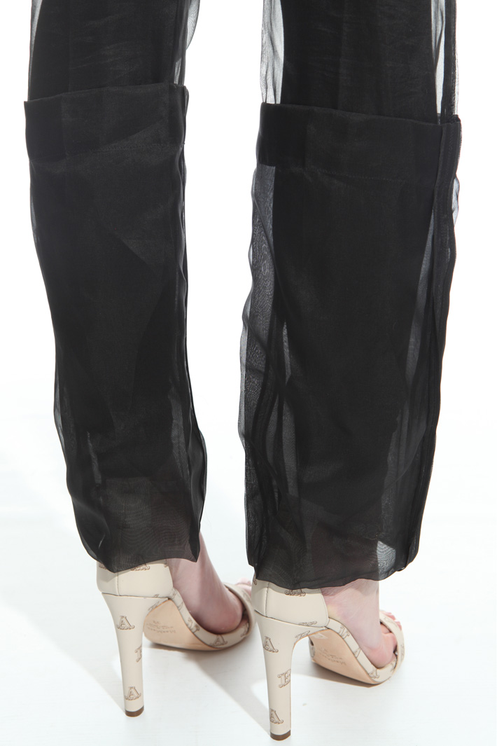 Silk organza trousers Intrend Silk organza trousers Intrend