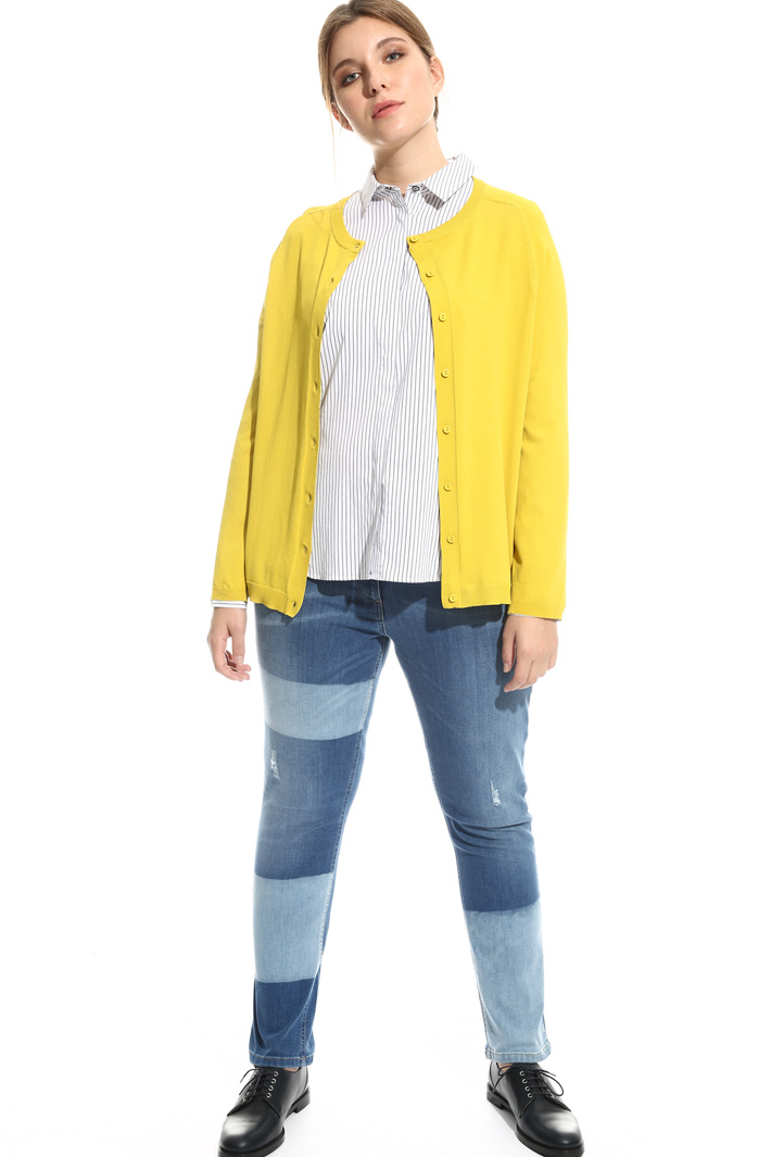 Cardigan in viscosa stretch Intrend Cardigan in viscosa stretch Intrend