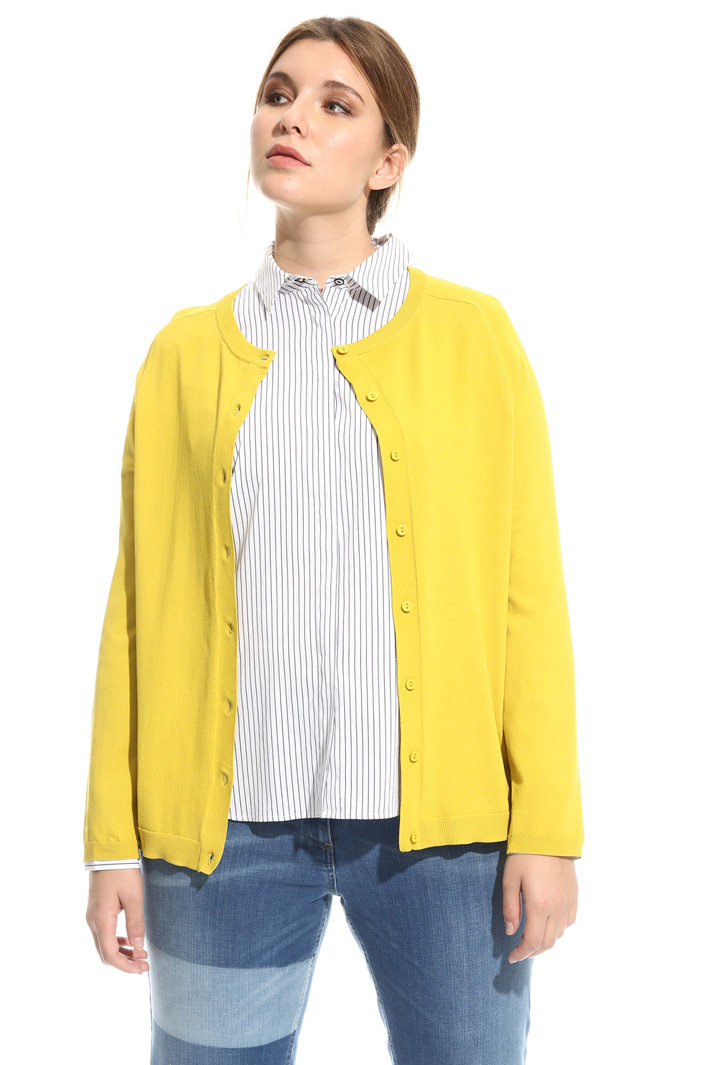 Cardigan in viscosa stretch Intrend Cardigan in viscosa stretch Intrend