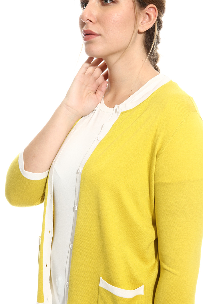 Cardigan misto seta e cotone Intrend Cardigan misto seta e cotone Intrend