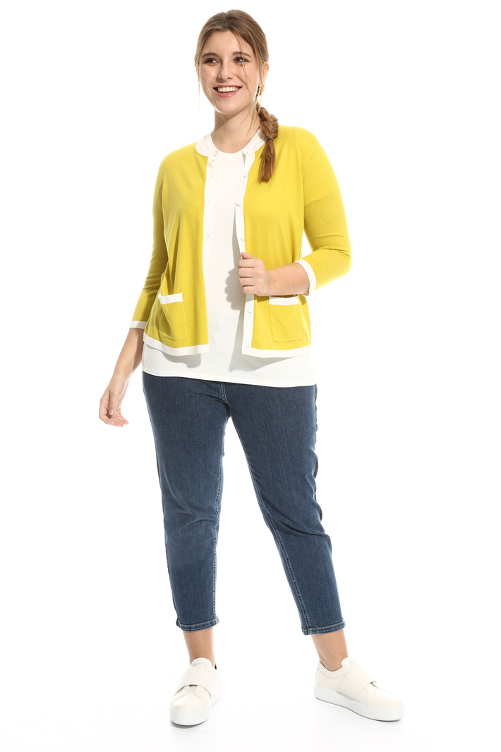 Cardigan misto seta e cotone Intrend Cardigan misto seta e cotone Intrend
