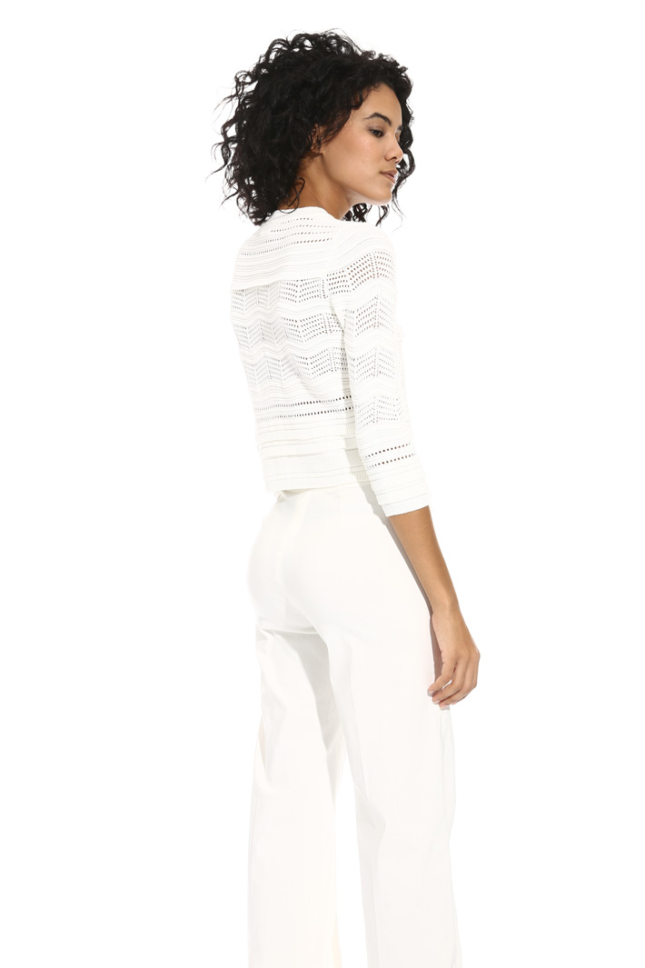 Cardigan traforato in viscosa Intrend Cardigan traforato in viscosa Intrend